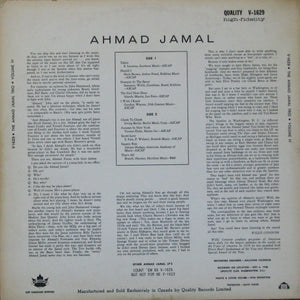 Ahmad Jamal - Ahmad Jamal