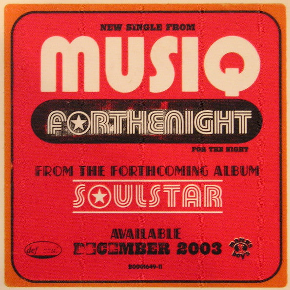 Musiq Soulchild - Forthenight