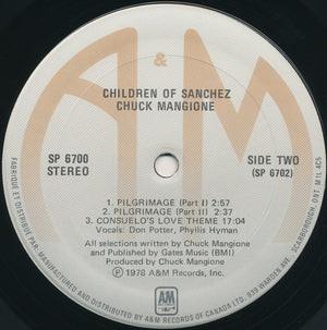 Chuck Mangione - Children Of Sanchez - 1978