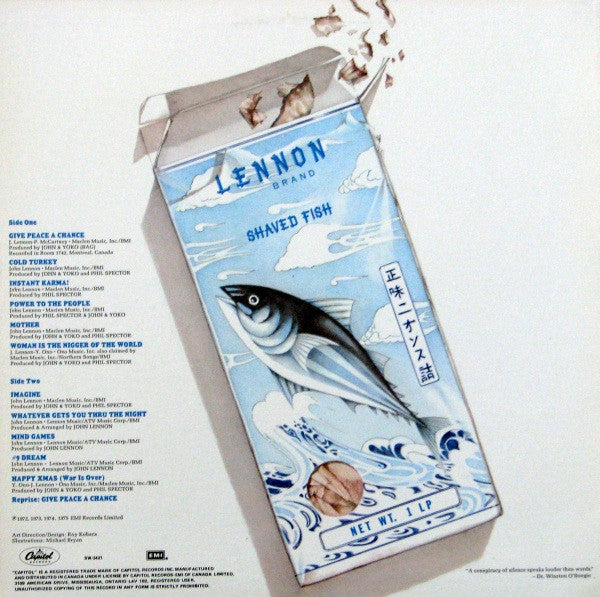 John Lennon / Plastic Ono Band, The - Shaved Fish - 1978