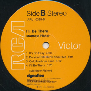 Matthew Fisher - I'll Be There - 1974