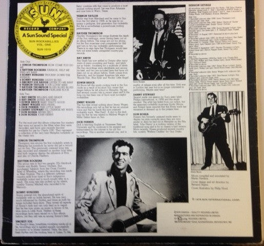 Various - Sun Rockabillies Volume One - 1979