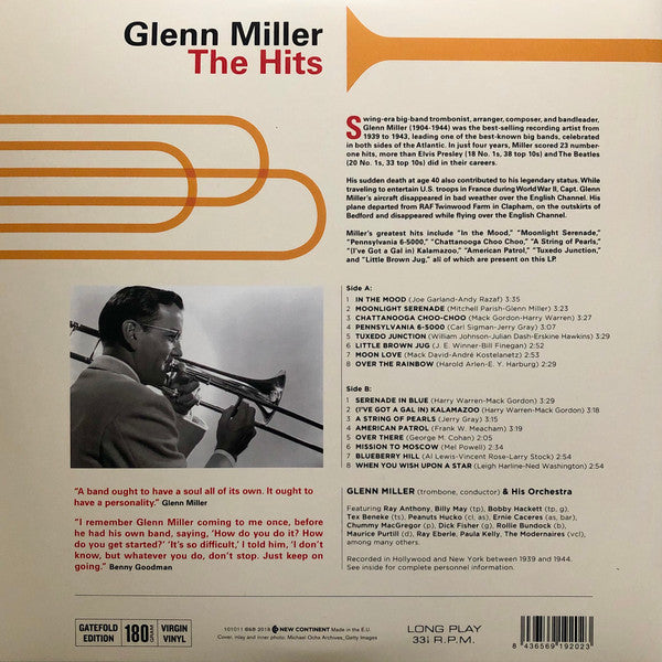 Glenn Miller - The Hits - 2018
