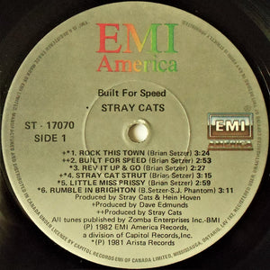 Stray Cats - Built For Speed - 1982