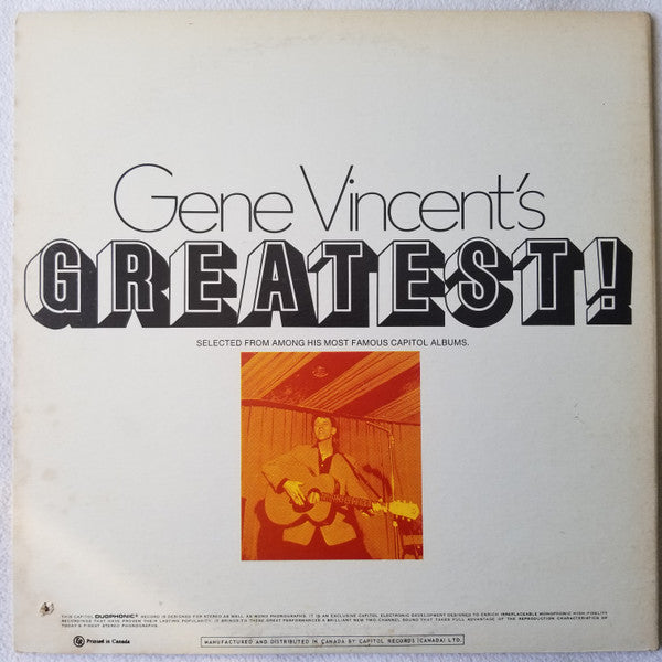 Gene Vincent - Gene Vincent's Greatest!