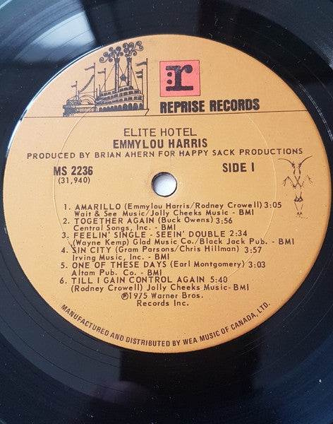 Emmylou Harris - Elite Hotel