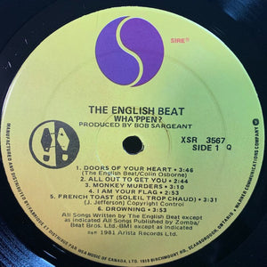 Beat (2), The - Wha'ppen - 1981