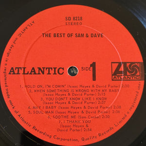 Sam & Dave - The Best Of Sam & Dave - 1969