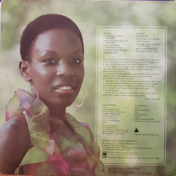 Esther Satterfield - Once I Loved -