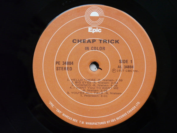 Cheap Trick - In Color