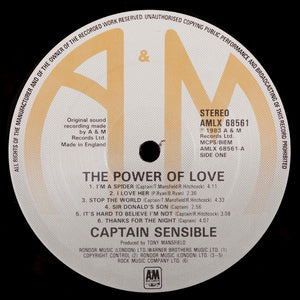 Captain Sensible - The Power Of Love - 1983