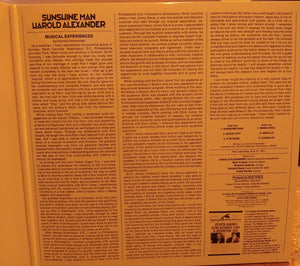 Harold Alexander - Sunshine Man