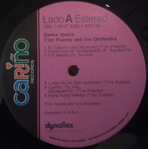 Tito Puente And His Orchestra - Dance Mania - 1969