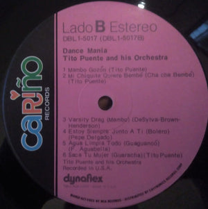 Tito Puente And His Orchestra - Dance Mania - 1969