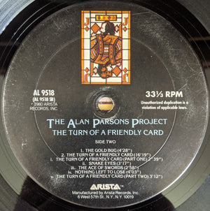 Alan Parsons Project, The - The Turn Of A Friendly Card - 1980