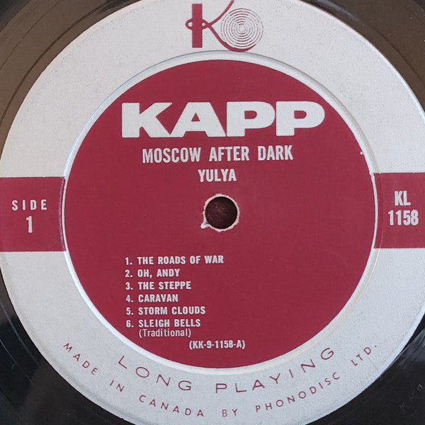 Julie Whitney - Moscow After Dark - 1959