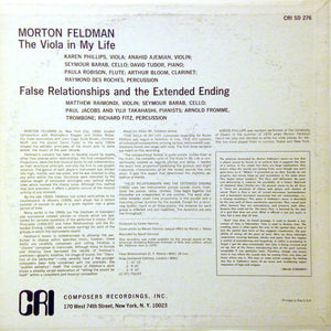 Morton Feldman - Viola In My Life / False Relationships - 1971