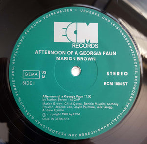 Marion Brown - Afternoon Of A Georgia Faun