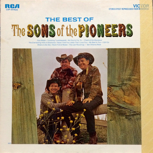 Sons Of The Pioneers, The - The Best Of The Sons Of The Pioneers - 1969