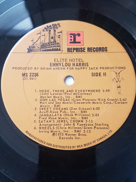 Emmylou Harris - Elite Hotel