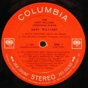 Andy Williams - The Andy Williams Christmas Album -
