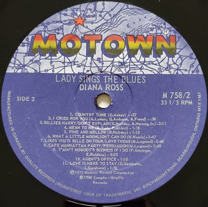 Diana Ross - Lady Sings The Blues (Original Motion Picture Soundtrack)