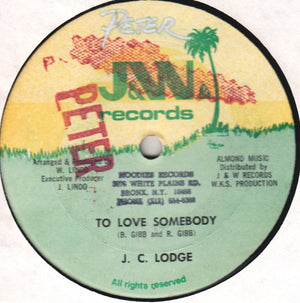 JC Lodge - To Love Somebody