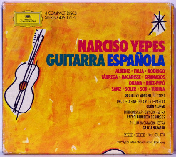 Narciso Yepes - Guitarra Española (CD) - 1992