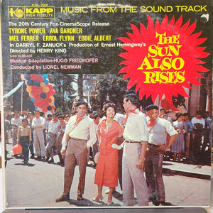 Hugo Friedhofer And Lionel Newman - The Sun Also Rises (Music From The Sound Track) - 1957