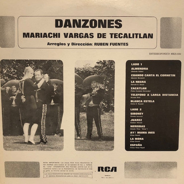 Mariachi Vargas de Tecalitlán - Danzones Con El Mejor Mariachi Del Mundo