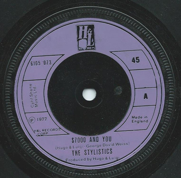 The Stylistics - $7000 And You