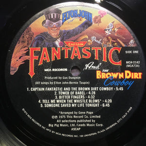 Elton John - Captain Fantastic And The Brown Dirt Cowboy - 1975