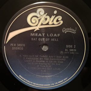 Meat Loaf - Bat Out Of Hell - 1977