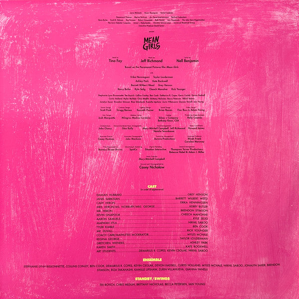 Various - Mean Girls (Original Broadway Cast Recording)