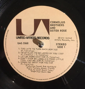 Cornelius Brothers & Sister Rose - Cornelius Brothers And Sister Rose