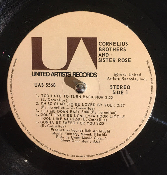 Cornelius Brothers & Sister Rose - Cornelius Brothers And Sister Rose