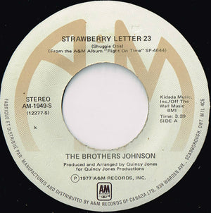 Brothers Johnson - Strawberry Letter #23 - 1977