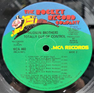 Hudson Brothers - Totally Out Of Control 1974 - Quarantunes