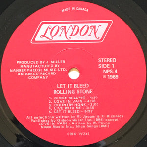 Rolling Stones, The - Let It Bleed -