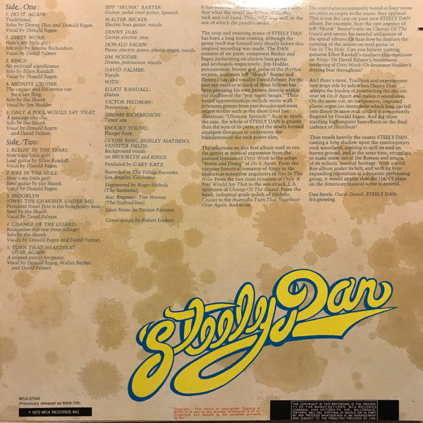 Steely Dan - Can't Buy A Thrill -
