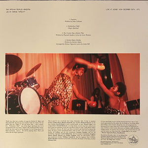 Pan-Afrikan Peoples Arkestra, The - Live At Widney High December 26th, 1971 - 2025