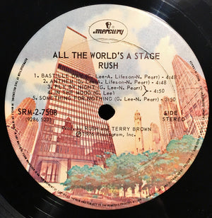 Rush - All The World's A Stage