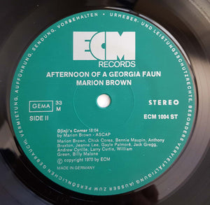 Marion Brown - Afternoon Of A Georgia Faun