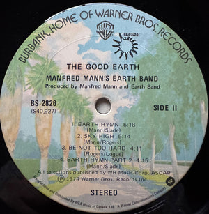 Manfred Mann's Earth Band - The Good Earth - 1974
