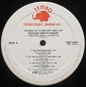 Roger Whittaker - Tidings Of Comfort And Joy - 1984