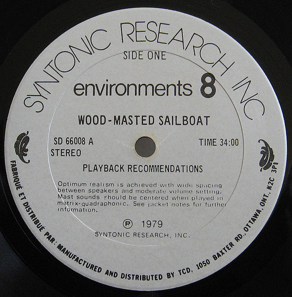 No Artist - Environments (Totally New Concepts In Sound - Disc 8) - 1979