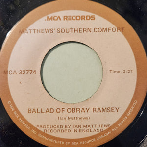 Matthews' Southern Comfort - Woodstock - 1973