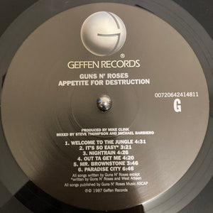 Guns N' Roses - Appetite For Destruction