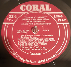 Pete Fountain - "Candy Clarinet" Merry Christmas From Pete Fountain