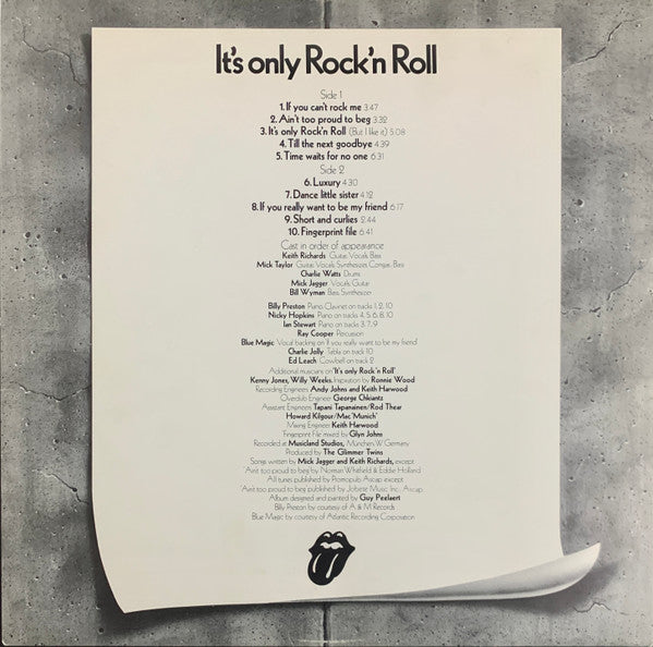 The Rolling Stones - It's Only Rock 'N Roll